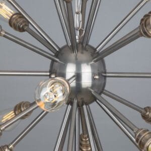 Sapporo Brass Sputnik Chandelier, 29-Arm Large Multi-Light Chandeliers Great Lighting UK Ltd